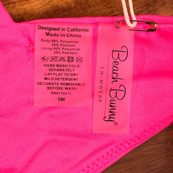 Serena Tango Bottom in Neon Pink - Small (NWT) - ONLY SELLING BOTTOM! - Picture 7 of 11